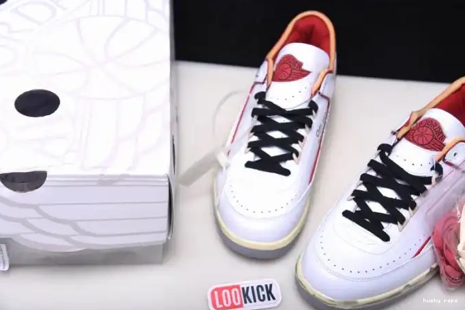 Rep Husky SP Jordan Red Off-White Low White Retro DJ4375-106 2 0604